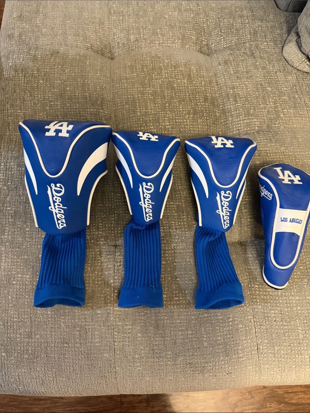 LOS ANGELES DODGERS Golf Club Headcover Set - 4 Pack